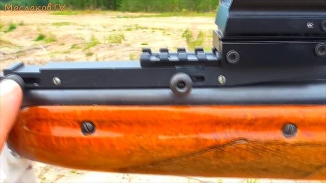 Установка коллиматора на ТОЗ-34 / пристрелка коллиматорного прицела на 12к