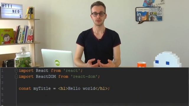 Les bases de React | Tutoriel (Tutotrompe #1) смотреть онлайн