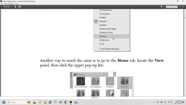 AUTOCAD 2019 3D MODELING CHAPTER 1 смотреть онлайн