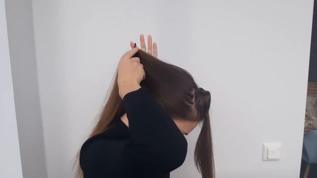 КАК СДЕЛАТЬ ВЫСОКИЙ ОБЪЕМНЫЙ ХВОСТ НА ТОНКИХ ВОЛОСАХ?HOW MAKE A HIGH VOLUME PONYTAIL ON THIN HAIR? смотреть онлайн