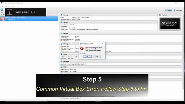 Install Kali Linux in Oracle Virtual Box смотреть онлайн