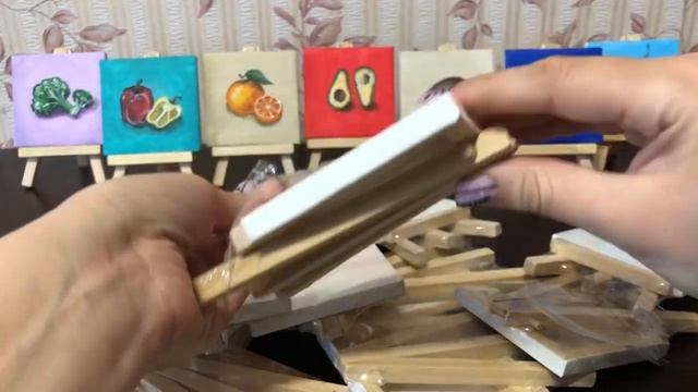 Мини холст / Мини мольберт / Минихолст / Минимольберт смотреть онлайн
