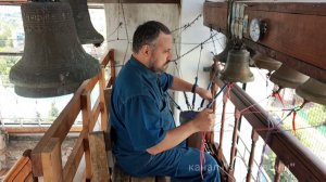 Алексей Васильев, праздничный колокольный звон в Сергиево-Казанском соборе, Курск, 1 августа 2024 г.