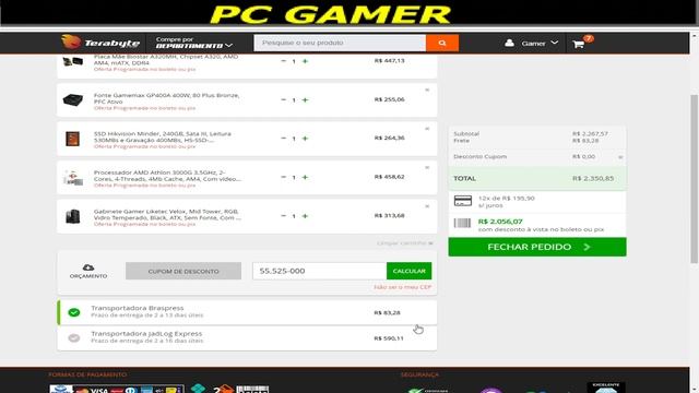 PC GAMER BARATO AMD ATHLON 3000G 16GB 2666 MHz HD 500GB RADEON VEGA 3 - Facíl Computadores смотреть онлайн
