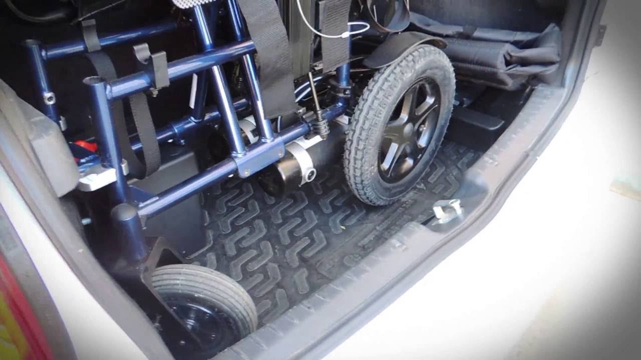ELECTRIC WHEELCHAIR Разбираем Ortonica Pulse 170 и грузим ее в машину смотреть онлайн