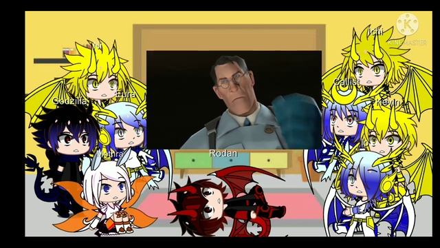 Kaijus react to Team Fortress 2 Spy and Soldier смотреть онлайн