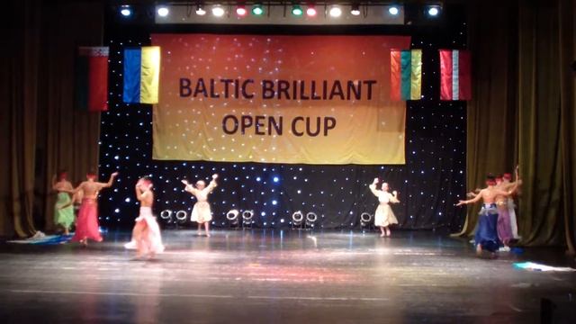 Baltic brilliant open cup танец "Восток" 26.05.2016 смотреть онлайн