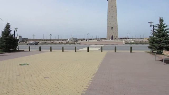 24.03.2018. Ингушетия. Магас. Башня Согласия при дневном освещении смотреть онлайн