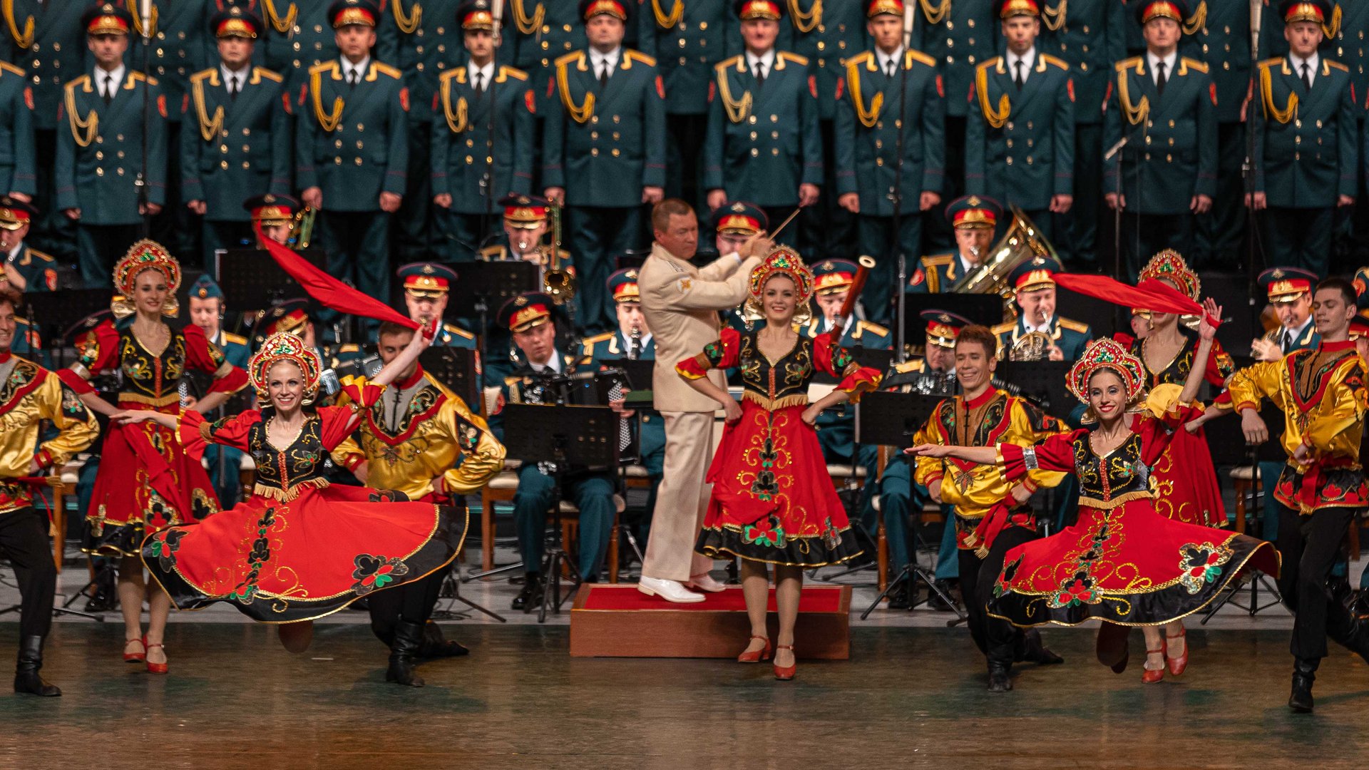 Концерт в Пхеньяне 2023, «Русская плясовая» смотреть онлайн