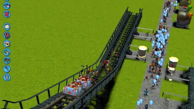 Rollercoaster Tycoon 3 NEW DEATH PARK RIDE смотреть онлайн