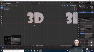 Мастер-класс по созданию объёмного текста в Blender.