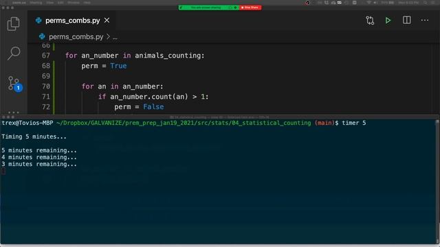 Statistical Counting - (2021-02-08) - [January 2021 Cohort] смотреть онлайн