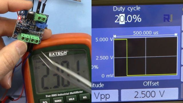 Convert PWM To Voltage Using IC Station Converter (Review And Test )