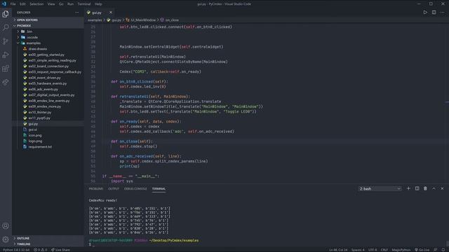 20-PyCmdex -- Cmdex and PyQt5 Integration смотреть онлайн
