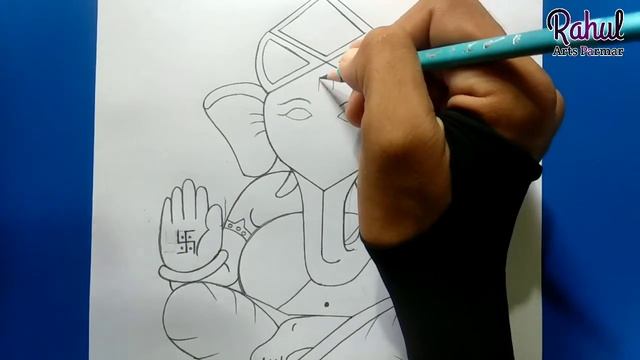 Very Easy Drawing Trick | Drawing Of Ganpati Ji From XYZ | Tutorial | Ganesha Drawing Easy Trick смотреть онлайн