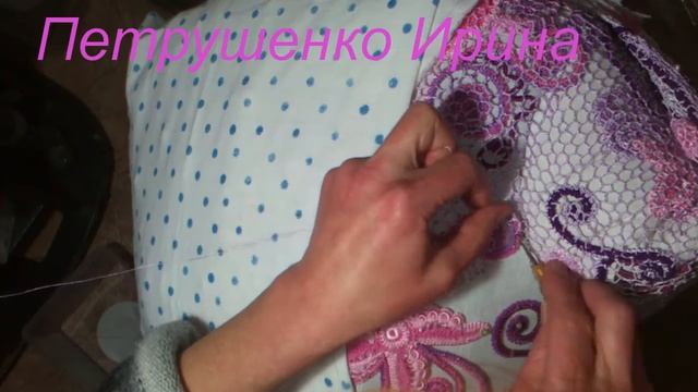 соединение рукава и кокетки со спины смотреть онлайн