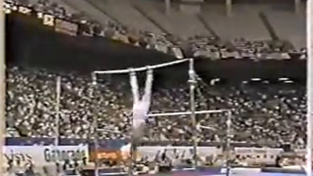 Betty Okino - 1991 Worlds Team Optionals - Uneven Bars смотреть онлайн