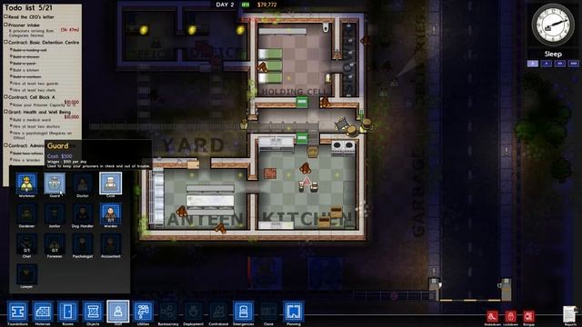 Prison Architect [Alpha 16]- overview and escape! смотреть онлайн