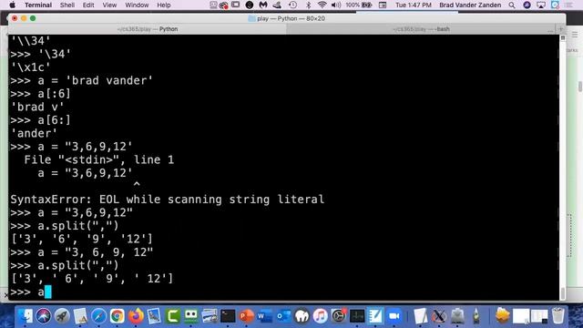 cs365sp21 mar23 PythonIntro смотреть онлайн