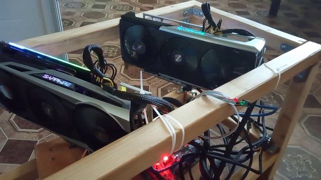 настройки видеокарт от Amd в исполнении Saphhire Nitro+ для майнинга Rx 6800,rx6700xt, Rx5700xt