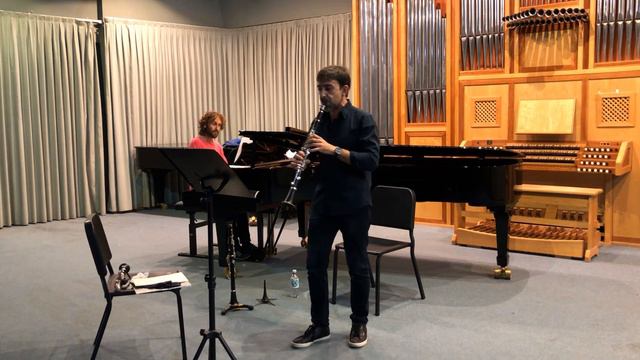C. Debussy, Première Rhapsodie pour clarinette en Sib. смотреть онлайн