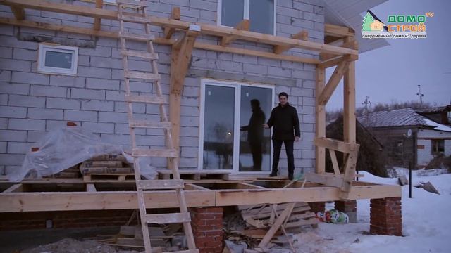 г. Лаишево, Республика Татарстан, дом из газобетона. смотреть онлайн