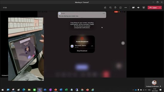 ICT-TU Microsoft Teams - Share and Write on iPad смотреть онлайн