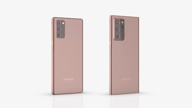 3D Model - Samsung Galaxy Note 20 - Note 20 Ultra смотреть онлайн