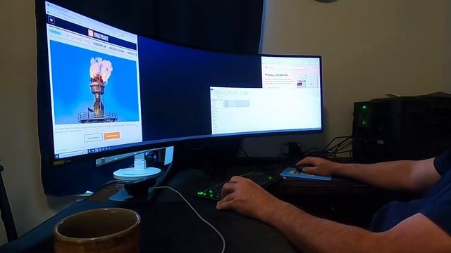 Unbox, Feel Footage Using SAMSUNG 49-inch Odyssey G9 Monitor for Computer Programmers & Coding смотреть онлайн