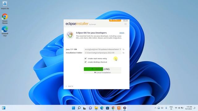 How to install Eclipse IDE 2022-09 on Windows 10/11 with JDK [ 2022 Update ] Eclipse - Latest JAVA смотреть онлайн