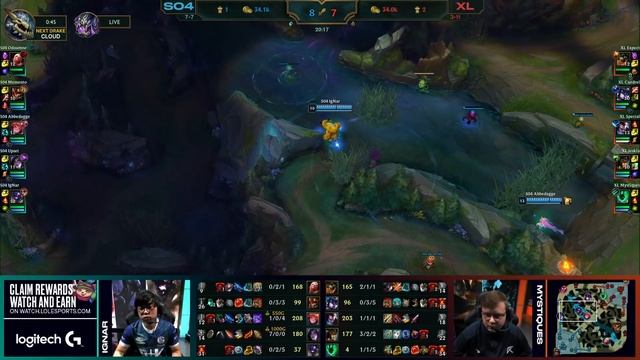 FC Schalke 04 Vs Excel Esports | S9 LEC Spring 2019 Week 8 Day 1 | S04 Vs XL W8D1