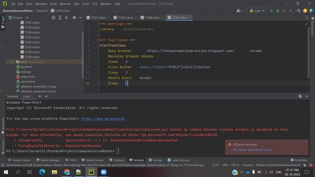 Python Robot Framework For UI Part 11: How to Handle Alerts in Robot Framework смотреть онлайн