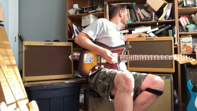 1959 fender 5E3 deluxe versus compared to 57 fender deluxe reissue смотреть онлайн