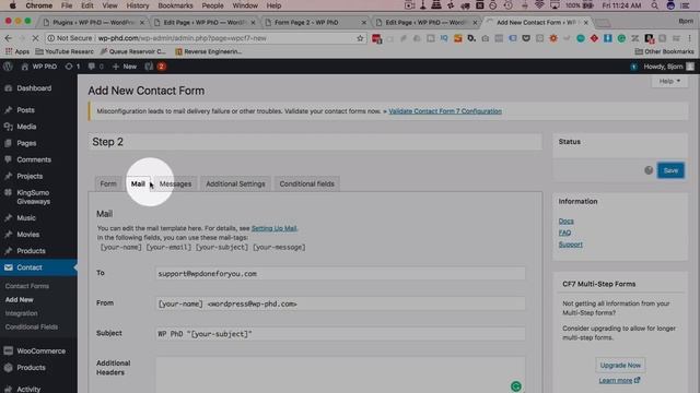 Contact Form 7 Multi-Step Forms Setup Step-by-Step + Save Results To The WordPress Database смотреть онлайн