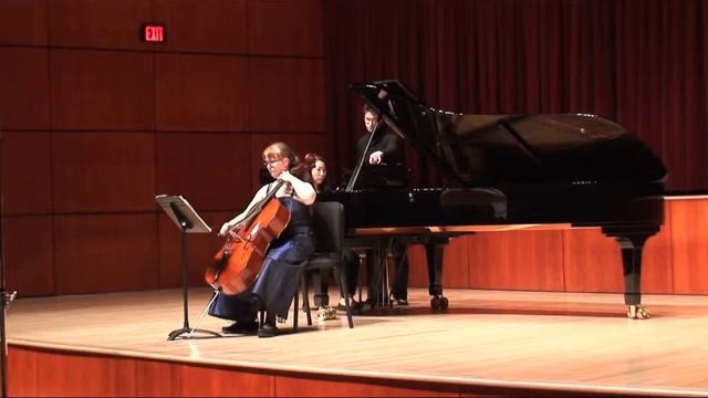 Britten Cello Sonata in C Major, IV. Marcia смотреть онлайн