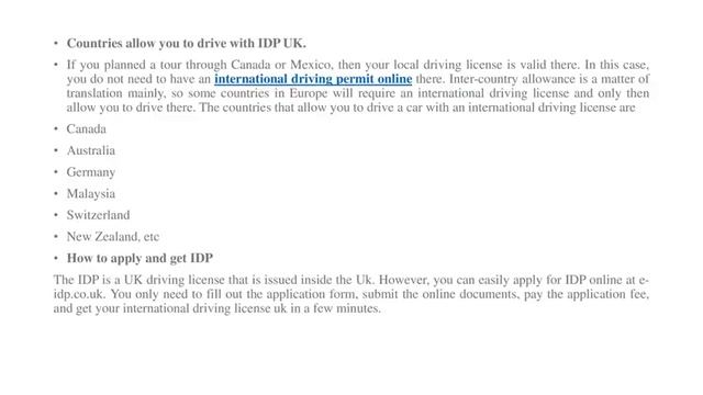 Things to Know for International Driver’s Licenses смотреть онлайн