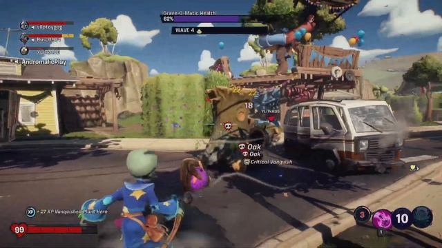 Plants vs. Zombies: Battle for Neighborville - Graveyard Ops - Wizard & Engineer Zombies смотреть онлайн