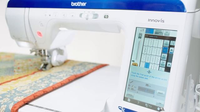 Brother Innov-is VQ4 sewing and quilting machine смотреть онлайн