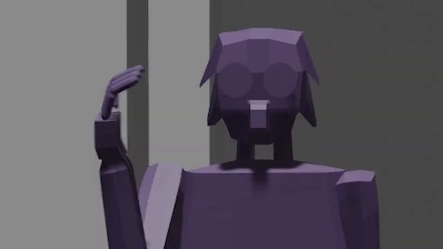 Robot Harry Potter - dancing - Animation Blender смотреть онлайн