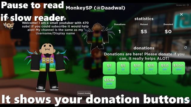 HOW TO SETUP YOUR STAND IN THE NEW DONATION GAME - Avatar Island смотреть онлайн