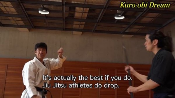 Karate VS Samurai Staff, How to fight? 【Tatsuya Naka ,JKA】