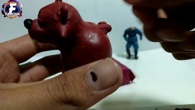 Как слепить медведя ниты из пластилина!brawl stars смотреть онлайн