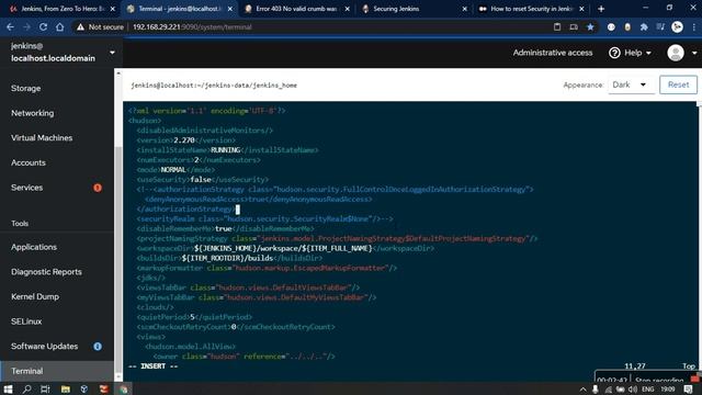 Solved Jenkins Security Crash Realm | No valid crumb was included | j_spring_security_check | 403 смотреть онлайн