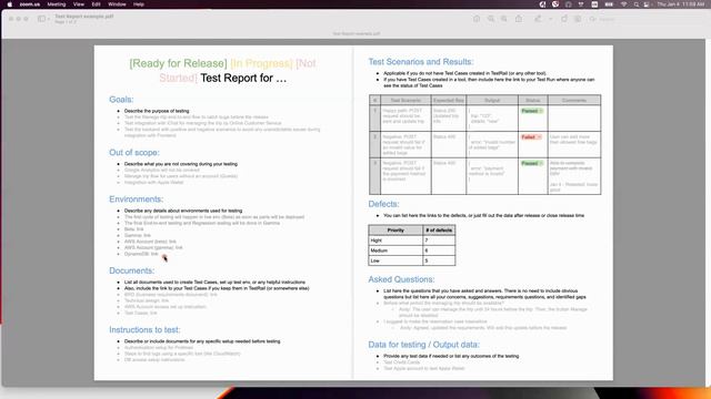 Test Documentation: Что такое Test Report и как я его составляю смотреть онлайн