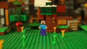 Первое Приключение и Искаженный Лес для Лего НУБика в Майнкрафте