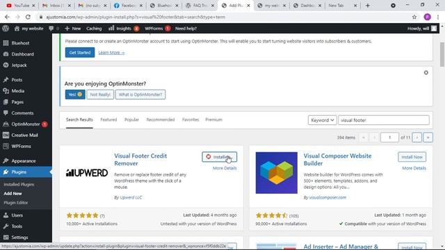 How to remove footer credit on my WordPress theme смотреть онлайн