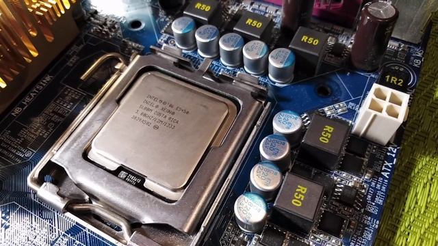 LGA 771 to 775 mod na kompie ze śmietnika xeon e5450 Gigabyte p35-s2 смотреть онлайн