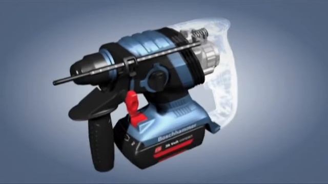BOSCH 36V 2X2.0AH LI-ION 18MM ROTARY HAMMER, GBH36V-EC смотреть онлайн