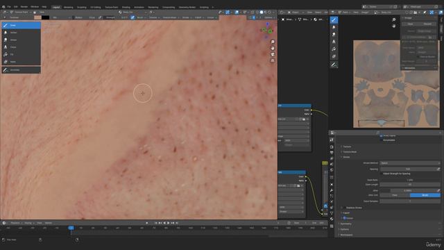 Creating a Hero Weapon for Games - Часть 21 - Body Texture Paint смотреть онлайн