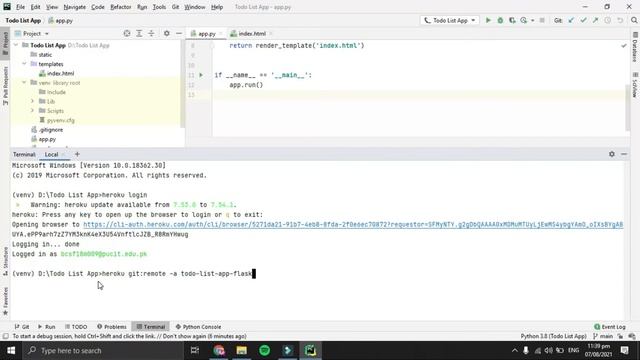 How to-Deploy-Python-Flask-Web-App -Project on Heroku -Deploying-Flask Apps -Web-Deployment -Heroku смотреть онлайн